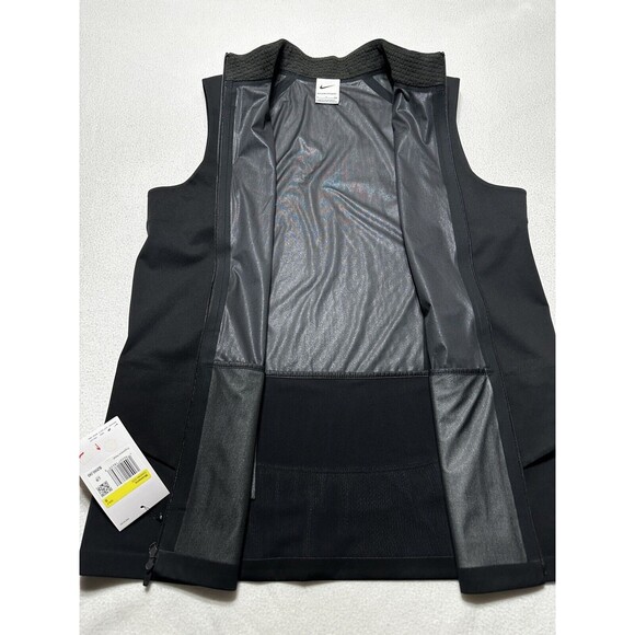 Womens Nike Storm Fit ADV Sleeveless Zip Vest Black Size Small DX6080-010 New - Picture 4 of 13